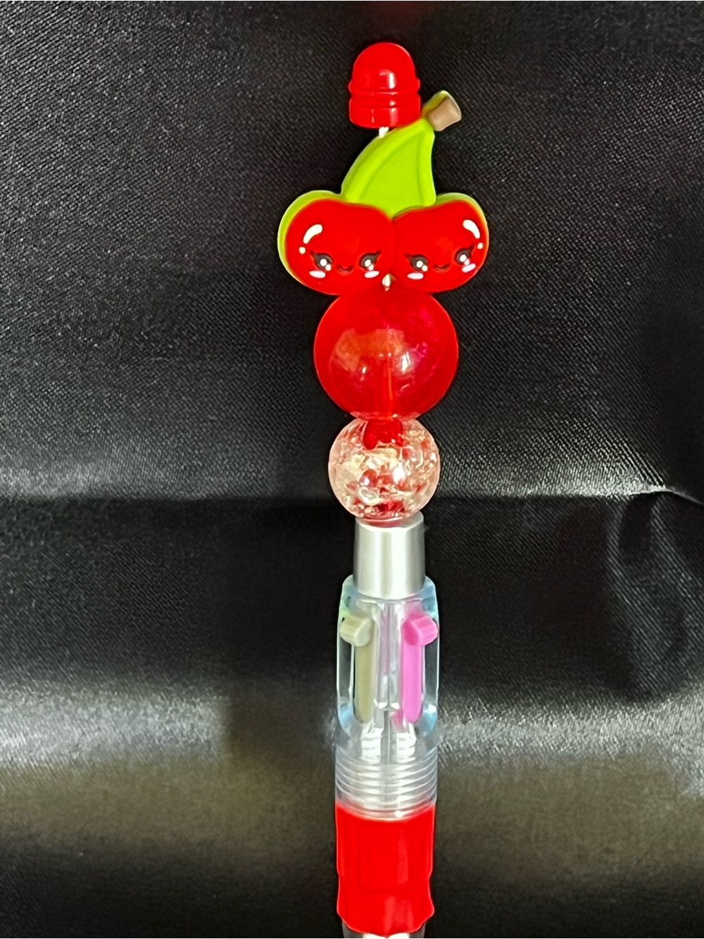 Pens By Alex - Cherries (4 ink colors in 1 pen) - Picture 2 of 8